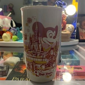 Magic Kingdom Starbucks Ceramic Travel Tumbler